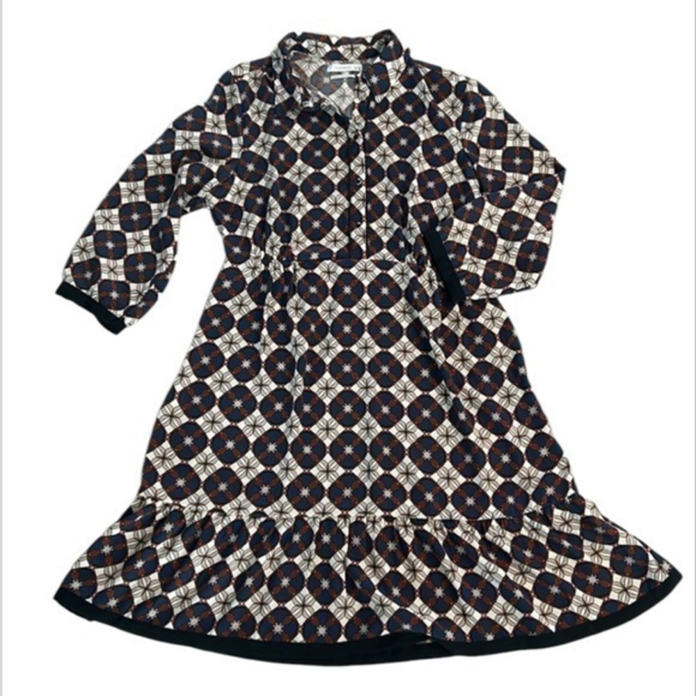 RESERVED made in Poland size 38 or size 8 retro style dress